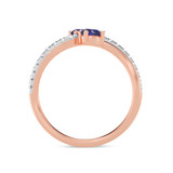 Photo of Rico 1 ct tw. Lab Grown Diamond Ring 10K Rose Gold [FR1994R]