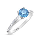 Photo of Alma 1 1/3 ct tw. Lab Grown Diamond Ring 10K White Gold [FR1999W]