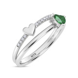 Photo of Liza 1/3 ct tw. Lab Grown Diamond Ring 14K White Gold [FR2003W]