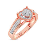Photo of Candela 1/5 ct tw. Lab Grown Diamond Ring 14K Rose Gold [FR1986R]