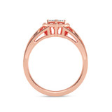 Photo of Candela 1/5 ct tw. Lab Grown Diamond Ring 14K Rose Gold [FR1986R]