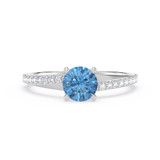Photo of Alma 1 1/3 ct tw. Lab Grown Diamond Ring 14K White Gold [FR1999W]