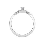 Photo of Francisco 1/4 ct tw. Lab Grown Diamond Ring 14K White Gold [FR1978W]
