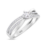 Photo of Armando 1/4 ct tw. Lab Grown Diamond Ring 10K White Gold [FR1974W]