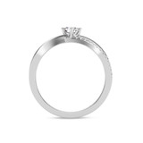 Photo of Armando 1/4 ct tw. Lab Grown Diamond Ring 10K White Gold [FR1974W]