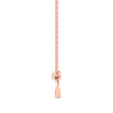Photo of Orra 1/4 CT. T.W. Lab Grown Diamond Pendant 14K Rose Gold [CP1691R]