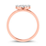 Photo of Tvisha 1/2 ct tw. Lab Grown Diamond Ring 14K Rose Gold [FR1693R]