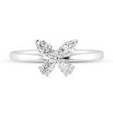 Photo of Arbor 1/2 ct tw. Lab Grown Diamond Ring 14K White Gold [FR1694W]