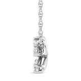 Photo of Tvisha 1/2 CT. T.W. Lab Grown Diamond Pendant 14K White Gold [CP1693W]