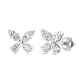 Photo of Arbor 1 1/10 CT. T.W. Lab Grown Diamond Earring 10K White Gold [CE1694W]