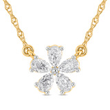Photo of Tvisha 1/2 Carat T.W. Lab Grown Diamond Pendant 10K Yellow Gold [CP1693Y]