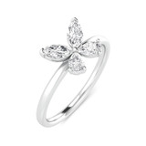 Photo of Arbor 1/2 ct tw. Lab Grown Diamond Ring 10K White Gold [FR1694W]