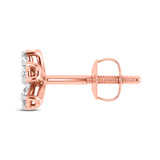 Photo of Tvisha 1/3 CT. T.W. Lab Grown Diamond Earring 10K Rose Gold [CE1693R]