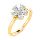 Photo of Tvisha 1/2 ct tw. Lab Grown Diamond Ring 10K Yellow Gold [FR1693Y]