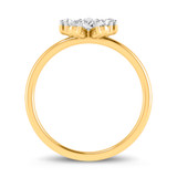 Photo of Tvisha 1/2 ct tw. Lab Grown Diamond Ring 10K Yellow Gold [FR1693Y]