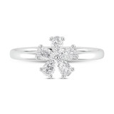 Photo of Tvisha 1/2 ct tw. Lab Grown Diamond Ring 10K White Gold [FR1693W]