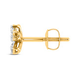 Photo of Tvisha 1/3 CT. T.W. Lab Grown Diamond Earring 10K Yellow Gold [CE1693Y]