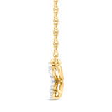 Photo of Arbor 1/2 Carat T.W. Lab Grown Diamond Pendant 10K Yellow Gold [CP1694Y]