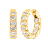 Photo of Velour 2 Carat T.W. Lab Grown Diamond Earring 14K Yellow Gold [CE1695Y]