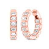 Photo of Velour 2 Carat T.W. Lab Grown Diamond Earring 10K Rose Gold [CE1695R]