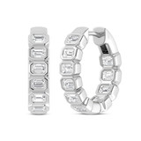 Photo of Velour 2 Carat T.W. Lab Grown Diamond Earring 14K White Gold [CE1695W]