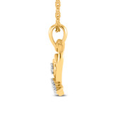 Photo of Lizza 1/15 CT. T.W. Lab Grown Diamond Pendant 14K Yellow Gold [CP1685Y]