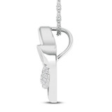 Photo of Ash 1/10 Carat T.W. Lab Grown Diamond Pendant 14K White Gold [CP1686W]