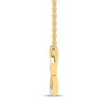 Photo of Ruhi 1/3 CT. T.W. Lab Grown Diamond Pendant 14K Yellow Gold [CP1692Y]