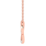 Photo of Ruhi 1/3 CT. T.W. Lab Grown Diamond Pendant 14K Rose Gold [CP1692R]