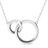 Photo of Ruhi 1/3 CT. T.W. Lab Grown Diamond Pendant 14K White Gold [CP1692W]