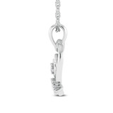 Photo of Lizza 1/15 CT. T.W. Lab Grown Diamond Pendant 14K White Gold [CP1685W]