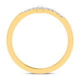 Photo of Celia 1/10 ct tw. Lab Grown Diamond Ring 14K Yellow Gold [FR1710Y]