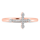 Photo of Jovi 1/10 ct tw. Lab Grown Diamond Ring 10K Rose Gold [FR1711R]