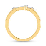Photo of Jovi 1/10 ct tw. Lab Grown Diamond Ring 10K Yellow Gold [FR1711Y]