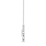 Photo of Livia 1/10 Carat T.W. Lab Grown Diamond Pendant 14K White Gold [CP1712W]
