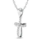 Photo of Magnus 1/15 Carat T.W. Lab Grown Diamond Pendant 14K White Gold [CP1709W]