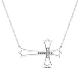 Photo of Livia 1/10 CT. T.W. Lab Grown Diamond Pendant 10K White Gold [CP1712W]