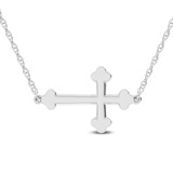Photo of Lux 1/6 Carat T.W. Lab Grown Diamond Pendant 10K White Gold [CP1708W]