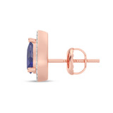 Photo of Andre 1/10 Carat T.W. Lab Grown Diamond Earring 10K Rose Gold [CE2009R]