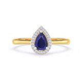 Photo of Andre 5/8 ct tw. Lab Grown Diamond Ring 14K Yellow Gold [FR2009Y]