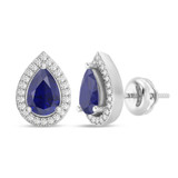 Photo of Andre 1/10 CT. T.W. Lab Grown Diamond Earring 10K White Gold [CE2009W]