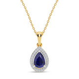 Photo of Andre 1/20 CT. T.W. Lab Grown Diamond Pendant 14K Yellow Gold [CP2009Y]