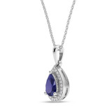 Photo of Andre 1/20 Carat T.W. Lab Grown Diamond Pendant 10K White Gold [CP2009W]