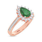 Photo of Rica 1 1/2 ct tw. Lab Grown Diamond Ring 14K Rose Gold [FR2011R]