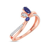 Photo of Kinaya 1/2 ct tw. Lab Grown Diamond Ring 14K Rose Gold [FR2017R]