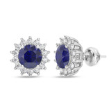 Photo of Clara 1/2 CT. T.W. Lab Grown Diamond Earring 10K White Gold [CE2012W]