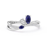 Photo of Kinaya 1/2 ct tw. Lab Grown Diamond Ring 10K White Gold [FR2017W]