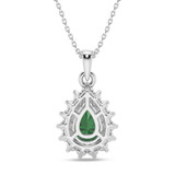 Photo of Rica 1/3 CT. T.W. Lab Grown Diamond Pendant 10K White Gold [CP2011W]