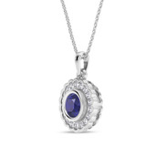 Photo of Keya 1/8 Carat T.W. Lab Grown Diamond Pendant 10K White Gold [CP2016W]