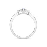 Photo of Keya 5/8 ct tw. Lab Grown Diamond Ring 14K White Gold [FR2016W]